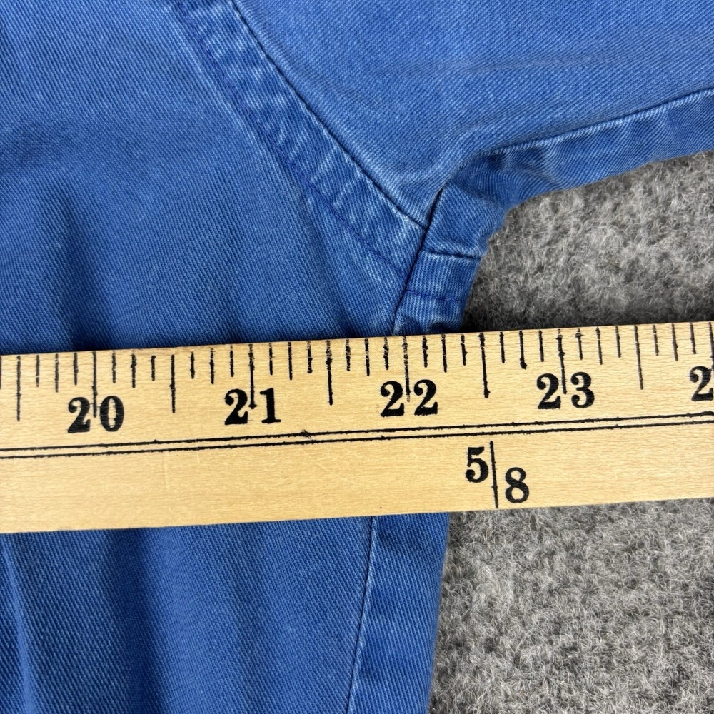 Vintage Wrangler Shirt Men's XL 16-34 X Long Tails Blue Button Up Work Western - Picture 8 of 13